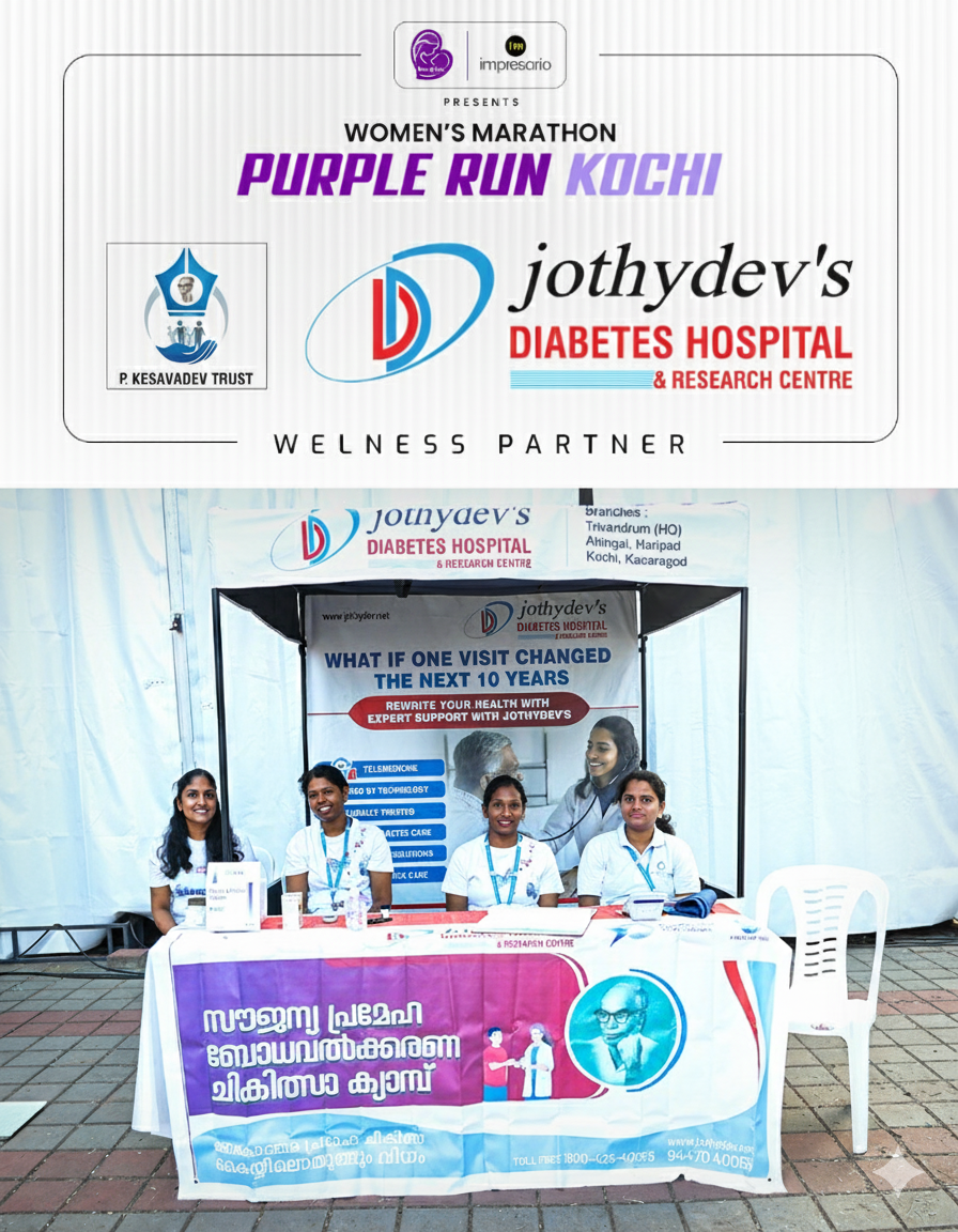 Jothydev’s Partners with PURPLE RUN to Promote Women’s Wellness in Kochi